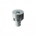 SISTEMA DE ENSAMBLAJE TARGET J10. HIERRO. ZINCADO. ESPESOR 15-25 MM. TORNILLO EMBUTIR. REGULACIÓN 0-5 MM - ITALIANA FERR