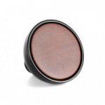 POMO ZAMAK/MADERA MODELO BOL ø45 ACABADOS NEGRO, SAPELLY, HAYA, BLANCO