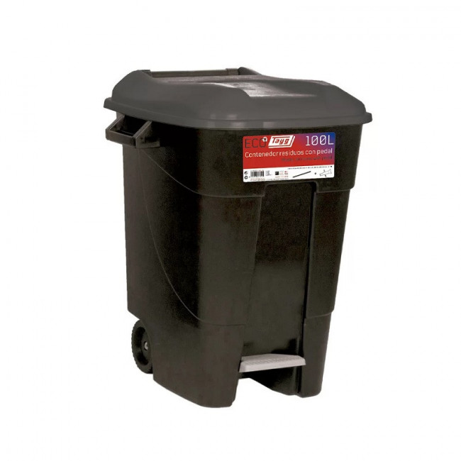CONTENEDOR RESIDUOS CON PEDAL 100L.... CONTENEDOR RESIDUOS CON PEDAL 100L....