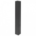 COLUMNA 80X80 PARA BASE PLANA CUADRADA EFECTO INOX H710 ACABADO EFECTO INOX ALTURA H710