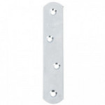 PLACA RECTA ZINCADA 37MM / 96,9MM