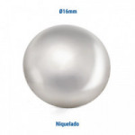 TACHUELA LISA HIERRO ø16