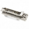 BASE RECTA DE ZAMAK CON CLIP BAP7R09. CLIP (MONTAJE DIRECTO). MONTAJE DIRECTO - SALICE