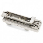 BASE RECTA DE ZAMAK CON CLIP BAP7R09. CLIP (MONTAJE DIRECTO). MONTAJE DIRECTO - SALICE