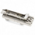 BASE RECTA DE ZAMAK CON CLIP BAP7R09. CLIP (MONTAJE DIRECTO). MONTAJE DIRECTO - SALICE