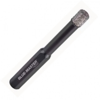 BROCA DIAMANTADA PARA PORCELÁNICO. ACERO NEGRO. VÁSTAGO CILÍNDRICO LISO - BLUE MASTER 2