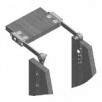 JUEGO DE RESORTE COMPÁS FRICOSTRETCH. HERRAJE DE FRICCIÓN. MOVIMIENTO SILENCIOSO - HETTICH