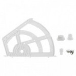 ZAPATERO DE DOS ESTANTES DE PLÁSTICO MARRÓN - VOLKO