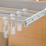 PORTAFALDA, PORTAPANTALONES, PORTACORBATAS, EXTRAÍBLE Y ABATIBLE.