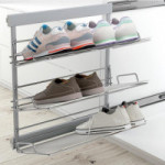 ANDER KIT ZAPATERO EXTRAÍBLE CON BASTIDOR EXTRAÍBLE. CON GUÍAS DE EXTRACCIÓN TOTAL Y AUTOCIERRE.