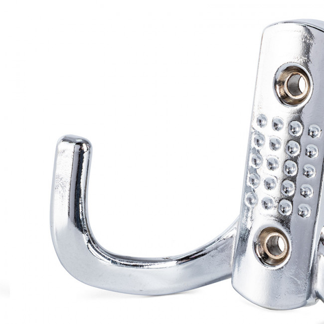 PERCHA COLGADOR DOBLE BRAZO DE ZAMAK...