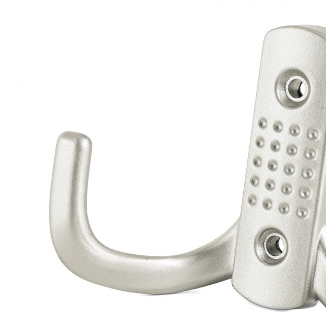 PERCHA COLGADOR DOBLE BRAZO DE ZAMAK...