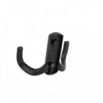 PERCHA COLGADOR DOBLE BRAZO DE ZAMAK PARA PARED