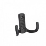 PERCHA COLGADOR DOBLE BRAZO DE ZAMAK PARA PARED