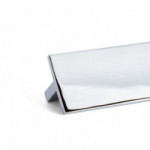 TIRADOR ALUMINIO MODELO TAURO. ACABADOS NEGRO MATE Y CROMO