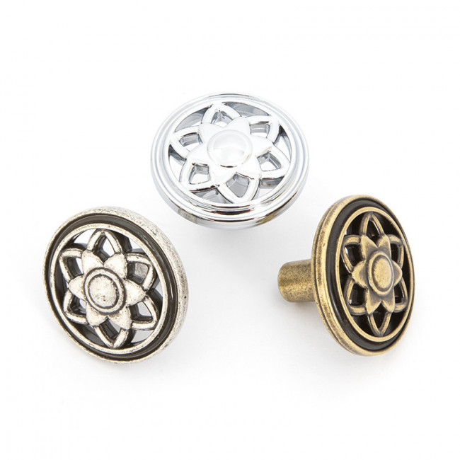 SERIE ROMANTIC. POMO ZAMAK 35MM....