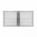REJILLA DE VENTILACIÓN. ALUMINIO. VENTILACIÓN / PASO DE AIRE - BRINOX