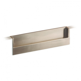 TIRADOR DE MUEBLE UÑERO/PERFIL FLAT. ZAMAK. . 160 MM ENTRE APOYOS. PARA MUEBLE - VIEFE