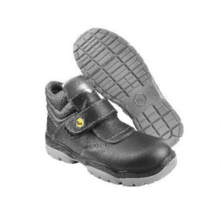 BOTA PIEL SOLDADOR  S3 VELCRO PUNTERA Y PLANTILLA NO METALICA TALLA 39-46 2