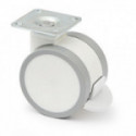 RUEDA GIRATORIA. TÉCNICO. DIÁMETRO 65MM. COMPATIBLE CON DUNCAN DIÁMETRO 50MM Y DIÁMETRO 65MM. ALTURA 81MM - Q&Q