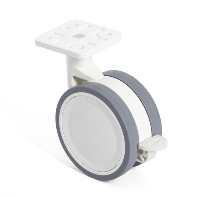 RUEDA GIRATORIA VEGA ARO GOMA ø75 CON...