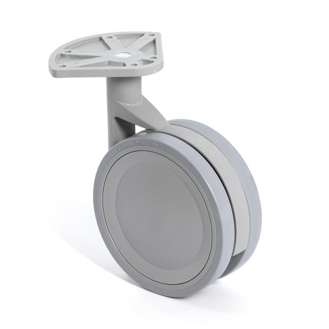 RUEDA GIRATORIA VEGA ARO GOMA ø75 CON...