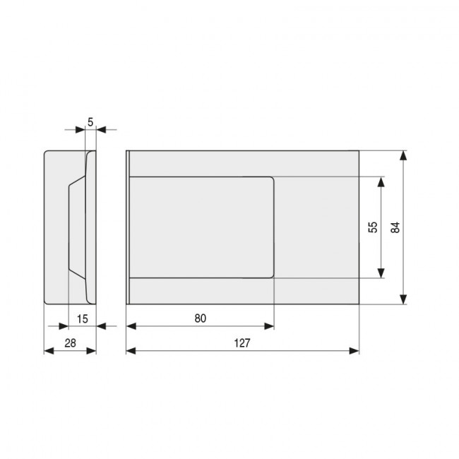 FUNDA EMBELLECEDORA FORTE XL. PLÁSTICO. PARA COLGADOR DE MUEBLES