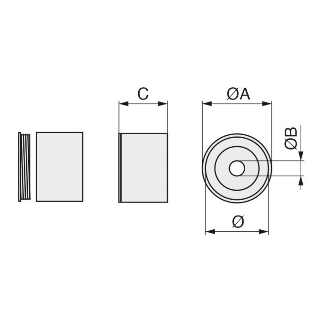 MODO SOPORTE TUBO OVALADO ELEGIR...
