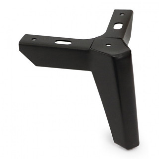 Pata metal Vector H120 negro mate
