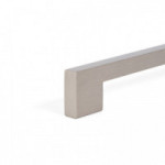 TIRADOR ALUMINIO MODELO RODANO NIQUEL CEPILLADO