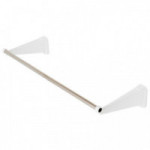 PERCHERO EXTENSIBLE DE PARED FINALLY. INSTALACIÓN FRONTAL. LONGITUD EXTENSIBLE 840-1000MM. BARRA EXTENSIBLE. SERVETTO