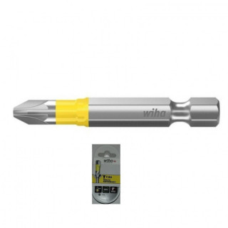 CAJA DE 5 PUNTAS ATORNILLAR MANGO 1/4" TORSION UV AMARILLA WIHA PZ 50mm 2