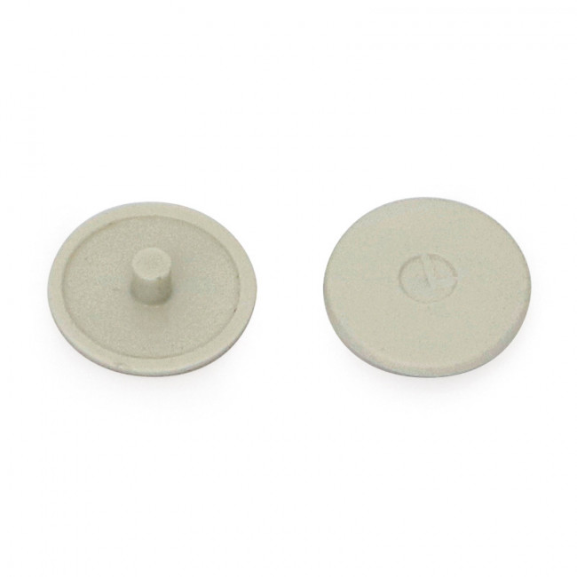 TAPA PLÁSTICO J10. DIÁMETRO 13MM - ITALIANA FERRAMENTA