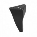 PATA METÁLICA ISELA ISELA. ACERO. CROMO. SOPORTE PARA MOBILIARIO. PLACA SUPERIOR. ALTURA 120MM - Q&Q