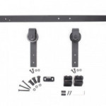 VILNA KIT HERRAJES PUERTA GRANERO. AMORTIGUADO. ELEGIR LARGO GUÍA.