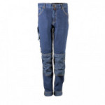 PANTALON VAQUERO DE TRABAJOISSA STRETCH JEANS MINER REFORZADO TALLA S-XXL