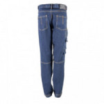 PANTALON VAQUERO DE TRABAJO ISSA STRETCH JEANS MINER REFORZADO TALLA S-XXL