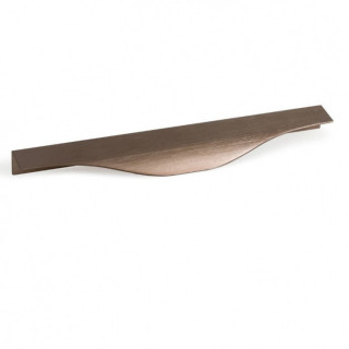 TIRADOR ALUMINIO NOMA L200 SP19 BRONCE ANTIGUO / NEGRO CEPILLADO C128mm 2