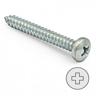 TORNILLO ROSCA METAL DIN 7981 ZINCADO 2