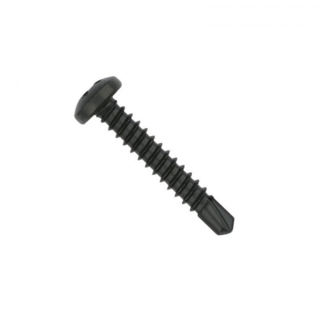 TORNILLO BROCA CABEZA REDONDA 7504-N 4,2-25 NEGRO