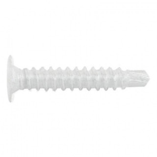 TORNILLO BROCA CABEZA EXTRAPLANA BLANCO 2