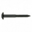 TORNILLO BARRAQUERO INVIOLABLE. ACERO CLASE 4.8. ROSCA 60°. NEGRO. EN 14592:2008 + A1:2012 - INDEX