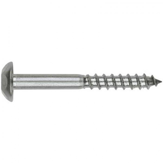 TORNILLO BARRAQUERO INVIOLABLE. ACERO. CINCADO. 60 - INDEX