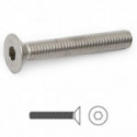 TORNILLO ROSCA METAL ALLEN DIN 7991 ACERO INOXIDABLE