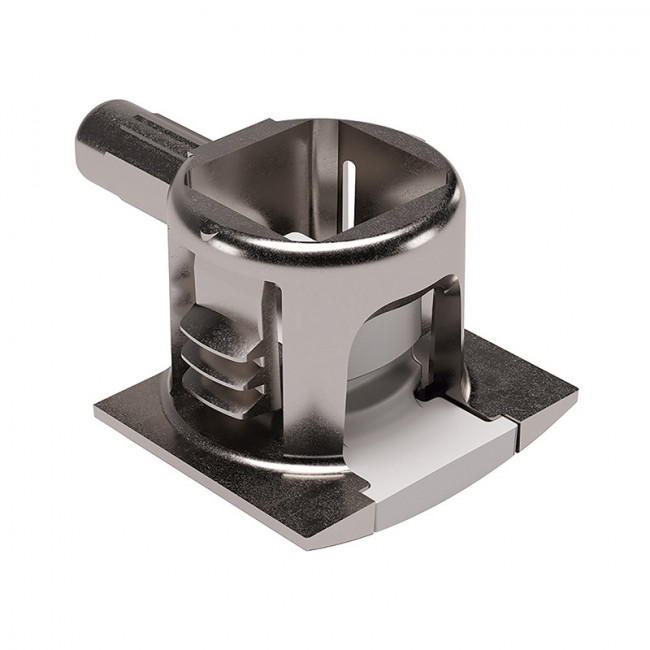 SOPORTE ESTANTE UNICO SP15. CON ROSCA. ALEACIÓN DE ZINC - ITALIANA FERRAMENTA