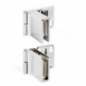 BISAGRA PUERTA CRISTAL INTERIOR PARA MUEBLES INTERIORES