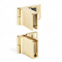BISAGRA PUERTA CRISTAL INTERIOR PARA MUEBLES INTERIORES