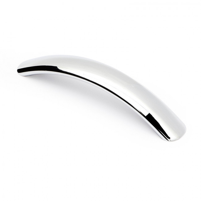 TIRADOR DE MUEBLE HERACLE. ALUMINIO. CROMO BRILLANTE