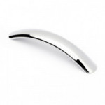 TIRADOR DE MUEBLE HERACLE. ALUMINIO. CROMO BRILLANTE
