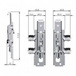 COLGADOR OCULTO APC6 ZINCADO COLGADOR OCULTO APC6 ZINCADO
